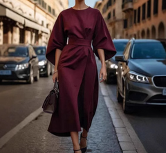 Loose Batwing Sleeve Dress