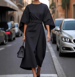 Loose Batwing Sleeve Dress