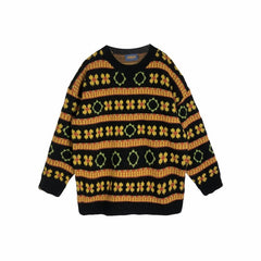 2020 Vintage Striped Knit Sweater for Women